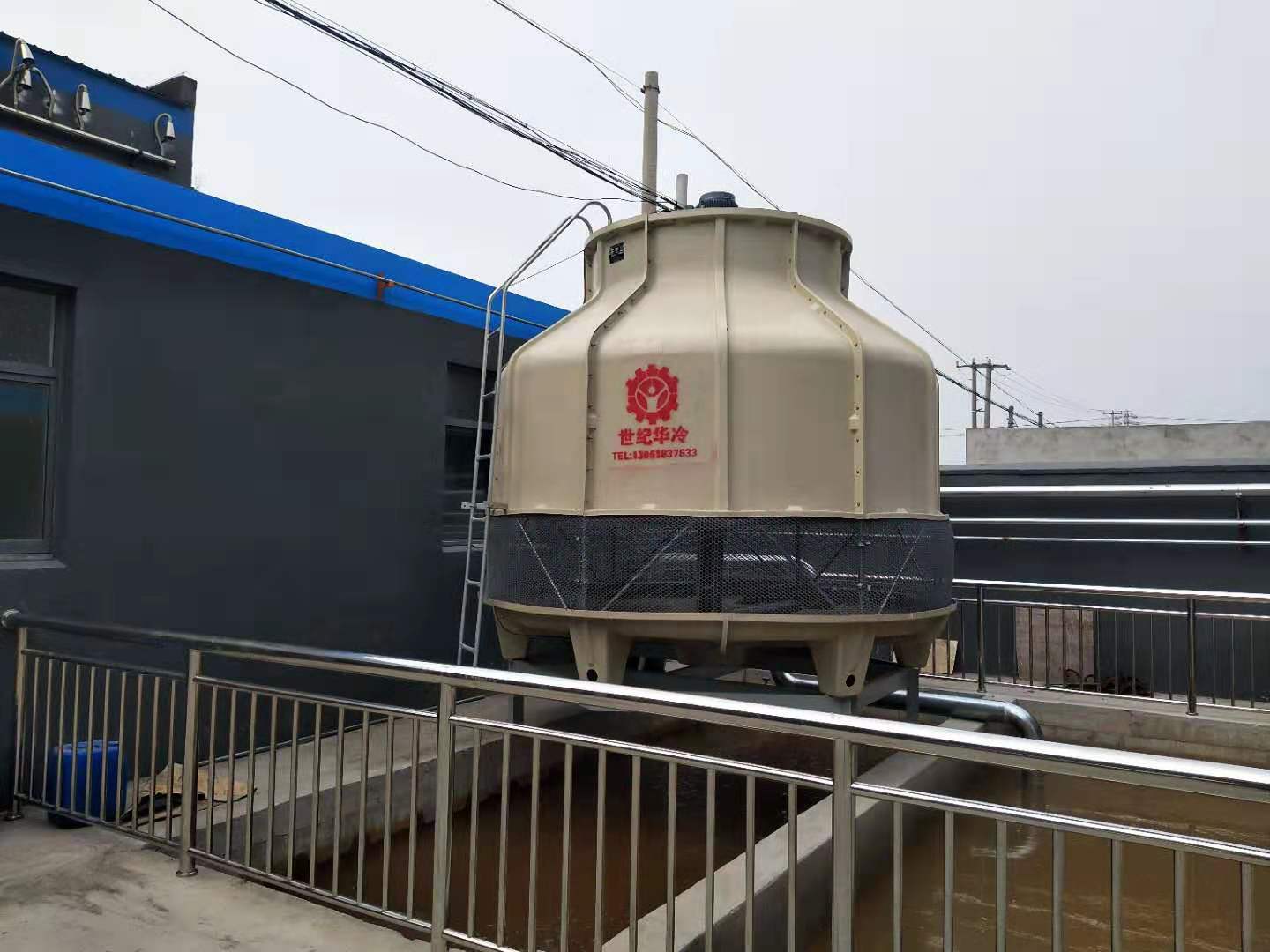 圆形逆流冷却塔